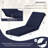 Outdoor Chaise Lounge Cushion – Weather-Resistant, Reversible, Plush Comfort-1627805241-1627805220