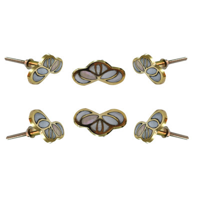 Allura 1.41" Length Novelty Knob Multipack