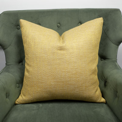 Thomas Collection® Metallic Citrine Gold Larry Laslo Luxury Throw Pillow Assorted Sizes