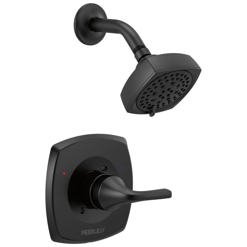 Shower Only Trim Kit, Matte Black