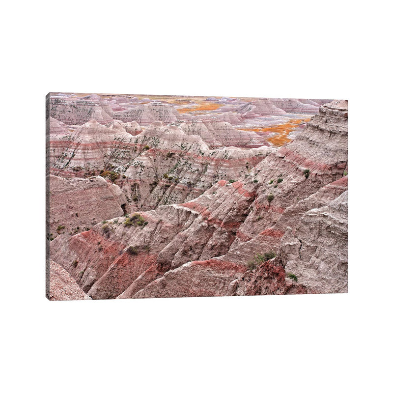 Badlands by Brian Wolf - Wrapped Canvas Print, 45.72cm H x 66.04cm W x 1.91cm D