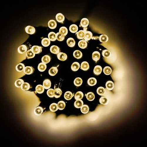 Beklabito 100 - Bulb 56 in. Solar Powered Wide Angle LED String Lights