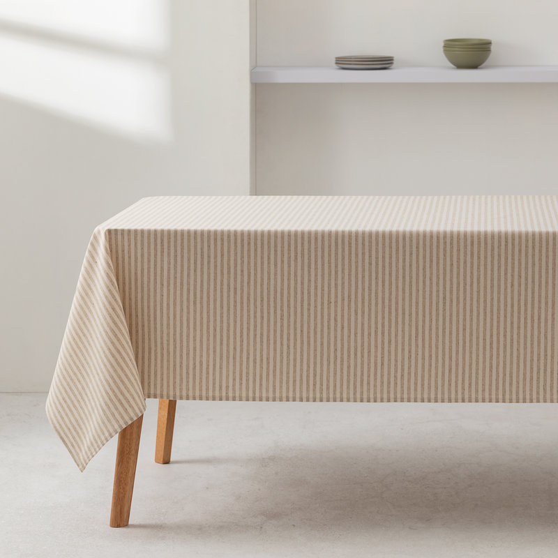 Pamphile Dining Linens, 200cm W x 140cm L, Linen