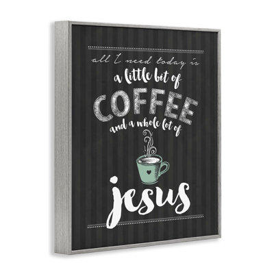 «Little Coffee» et «Whole Lot Of Jesus», estampe numérique giclée par Lettrée et doublée