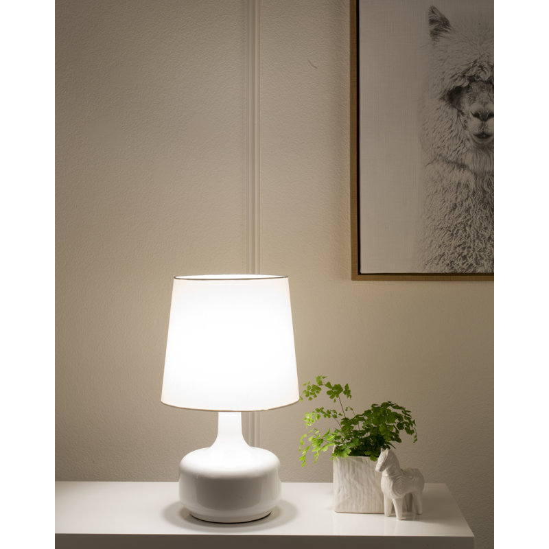 Gries Metal Table Lamp, White
