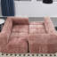 Couches de salon en chenille rose - Poupée en coton et sacs de printemps élégants-121051109