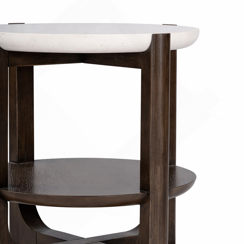 Table de bout de style transitionnel 1pc