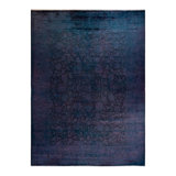 Fine Vibrance One-of-a-Kind 9'3" X 12'5" Hand Knotted Area Rug