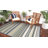 Tavon Striped Green/Blue Indoor / Outdoor Area Rug-1328572890