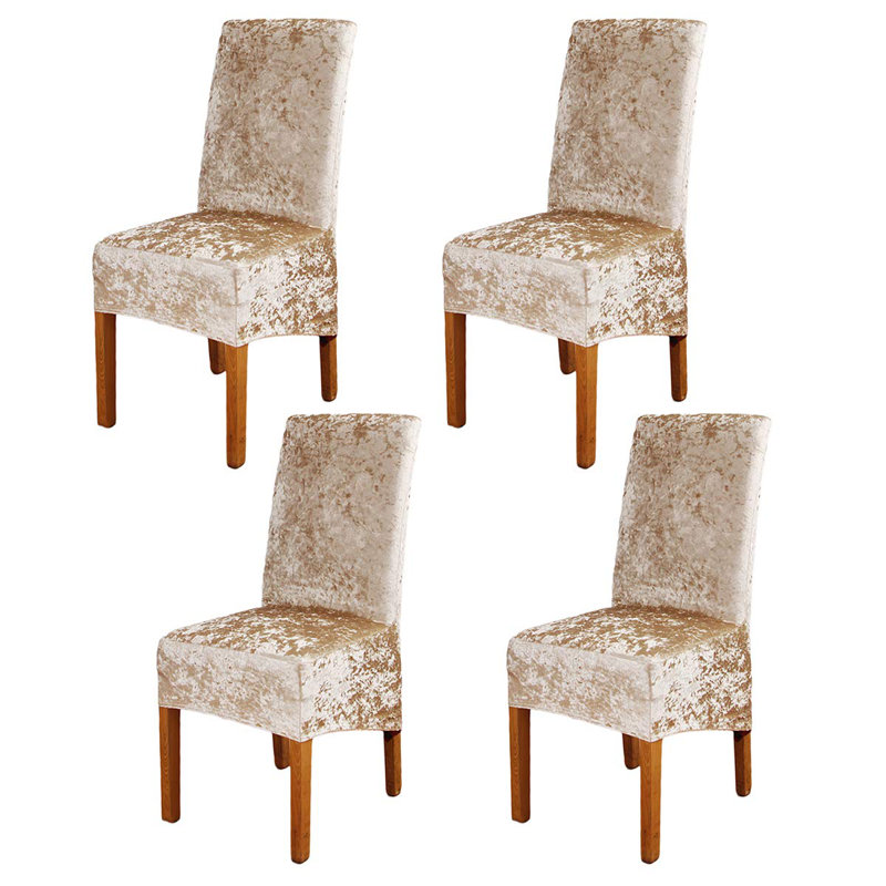 Dining Chair Slipcover, Champagne