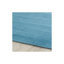 Tapis bleu en laine tissé à plat à la main Moreau-29161268