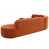 Chenille orange est en rupture de stock