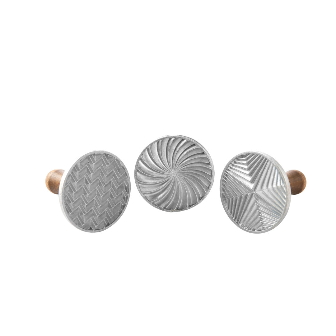 Nordic Ware Heirloom 3-Piece Cookie Stamps Nordic Ware