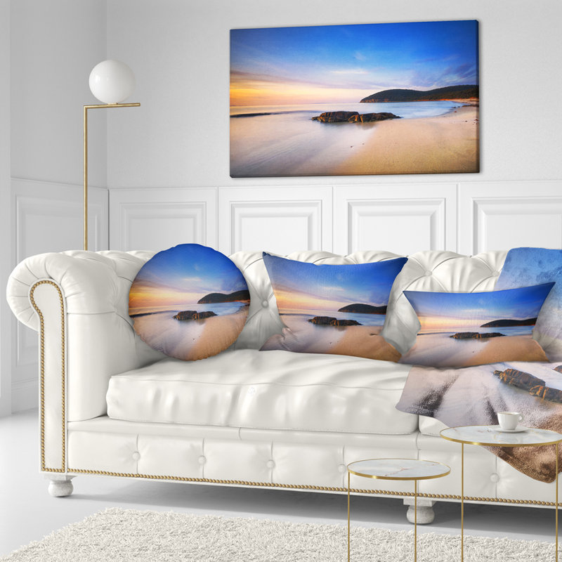 Coussin lombaire cala violina beach shore