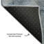 Tapis bleu Cerrito AMF520 lavable à la machine de qualité supérieure-103897741