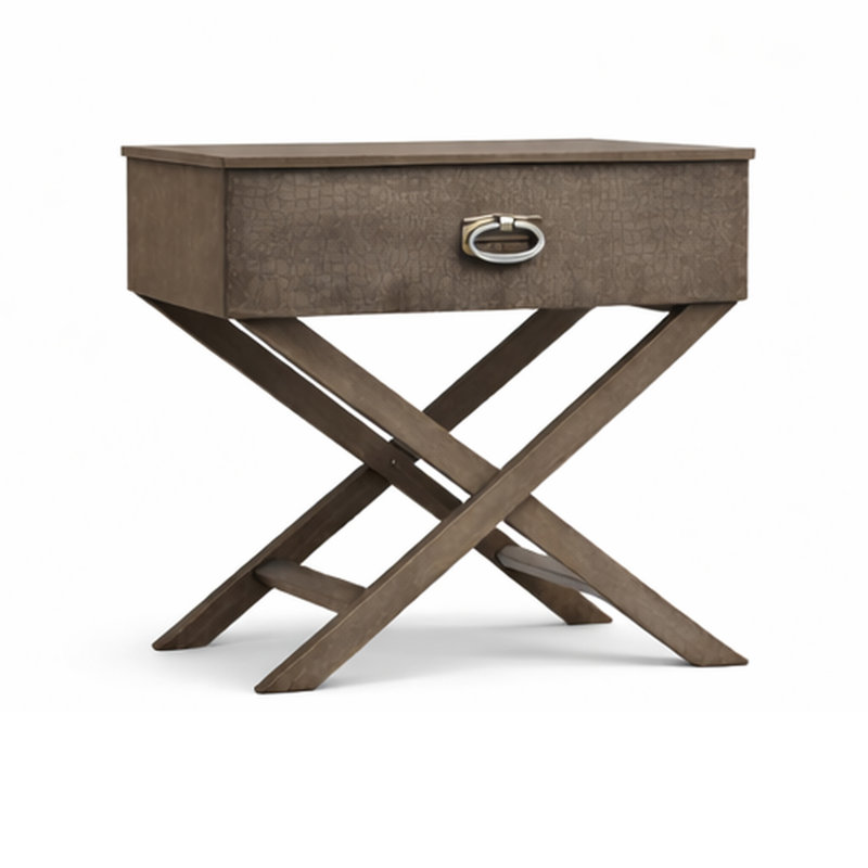 Xavier G0071-N Nightstand , Gray