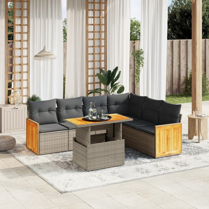 Ensemble de canapé de jardin Vidaxl