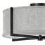 Plafonnier semi-encastré 3 lumières 19,5 po Axis-1301421797-1301421784