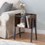 Table de chevet empilable en acier Kempst-1463026707