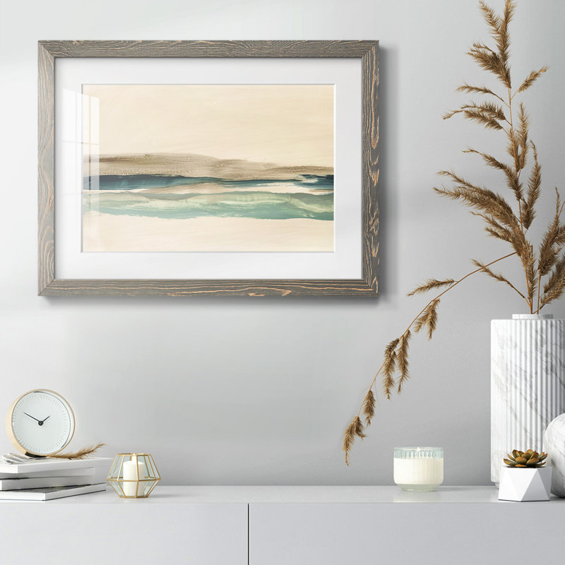 Layered Horizon I, Grey, 18" H x 26" W x 1.5" D