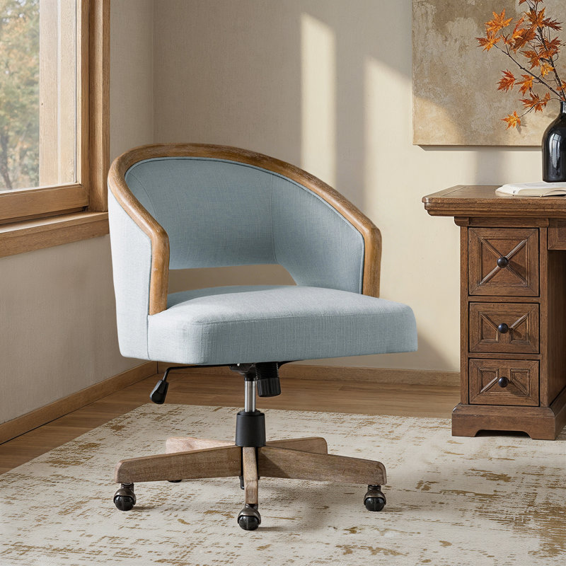 Chaise de bureau Ackeron Faithe, Bleu