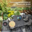 Porte-parapluie de jardin Outsunny-1710210028