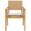 Hutson Leather Upholstered Dining Arm Chair-1678242161