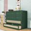 Grand lit escamotable en bois avec tiroirs-129886665