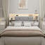 Upholstered Headboard With Charging Station & 2 Led Lights-408207769-408207768