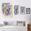 Bouquet de lilas blancs violets - Reproduction de photo sur toile-446983690-446983733