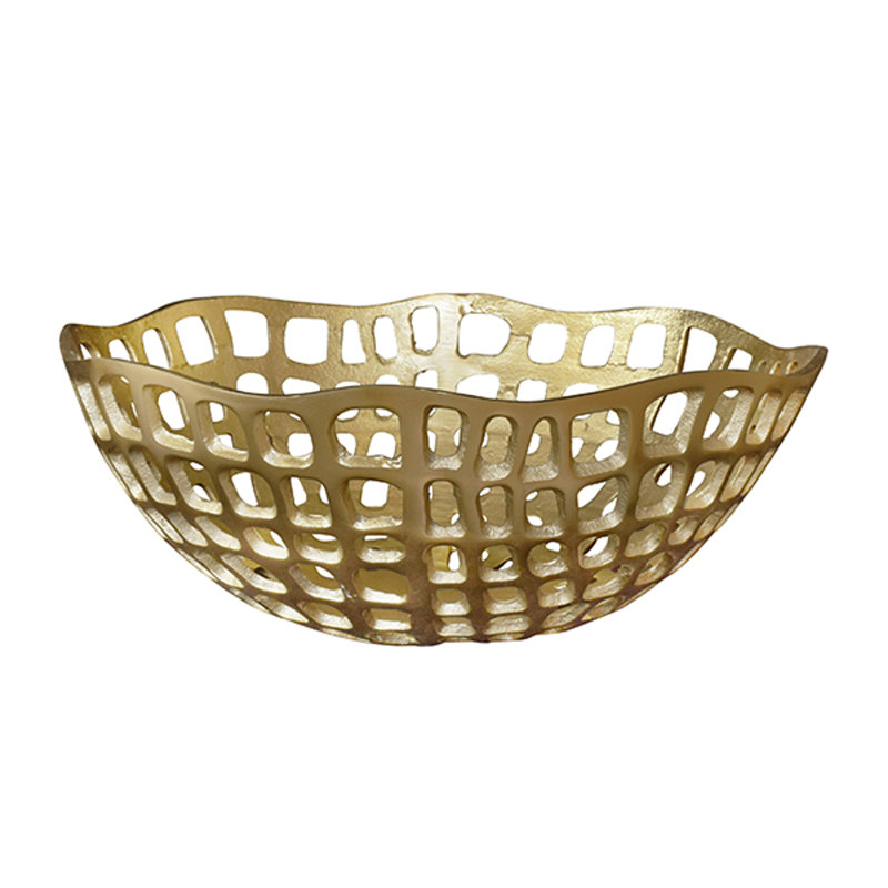 Sierra Brass Decorative Bowl