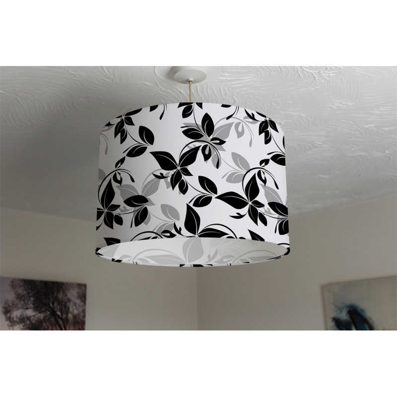 Cotton Drum Lamp Shade ( Uno ), 25cm H x 40cm W x 40cm D