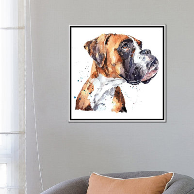 « German boxer » par Edwatercolours-impression