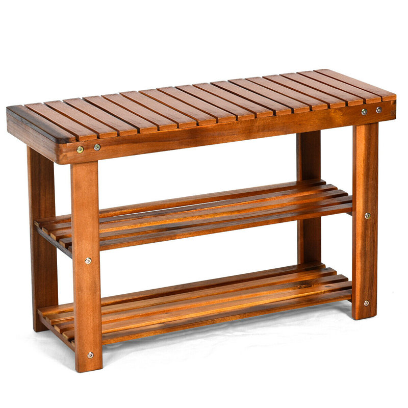 8 Pair Stackable Shoe Rack