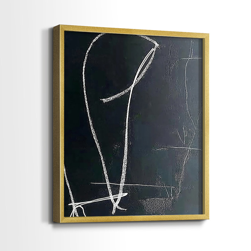 "ABSTRACT Series DCXV" par J Paul, Or, H 15 po x l 12 po