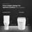 Clarke Smart Toilet, Heated Seat, Dual Auto Flush, Seat Sensor Control, LED Display/Nightlight, ECO mode, Remote Control