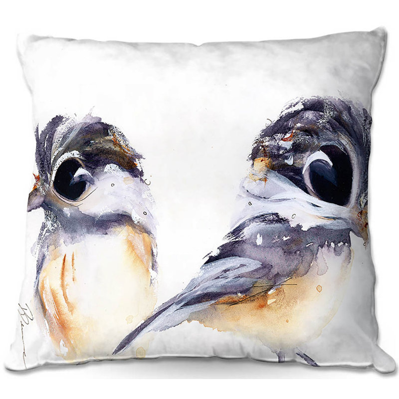 Reversible Throw Pillow, 16" x 16"