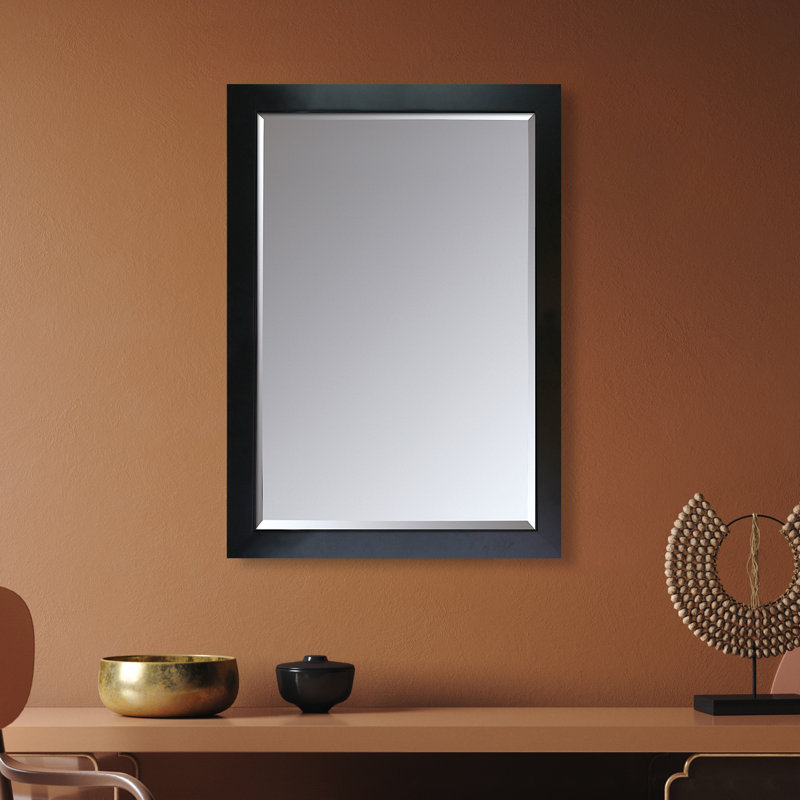 Wood Rectangle Wall Mirror