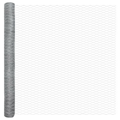 Hexagon Fence Galvanised Steel