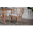 Bali & Pari Padma Natural Rattan Dining Chair - Handwoven Barrel Accent Chair With Bamboo-Style Frame And Lattice Detail For Boho, Coastal, Or Tropical Dining Or Lounge Area