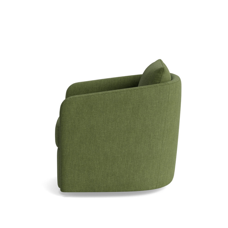 Astrid Swivel Chair, Performance Weave - Basil