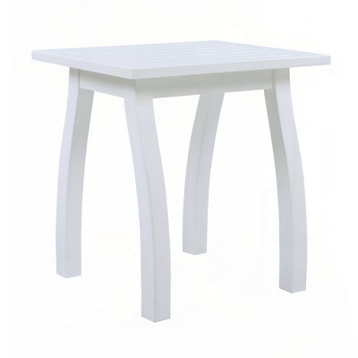 Acacia Wood Accent Side Table