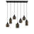 Azsa Kitchen Island Geometric Chandelier