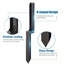 4 Pack Fence Post Repair Kit Fence Post Stakes for Tilted and Broken-2131385510