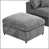 Chenille gris