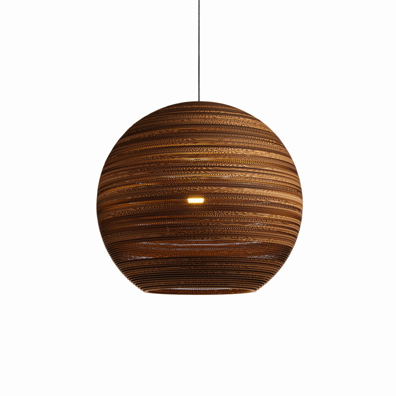 Scraplights Moon 32 Pendant Blonde, Natural