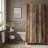 Abstract Shower Curtain-98781857