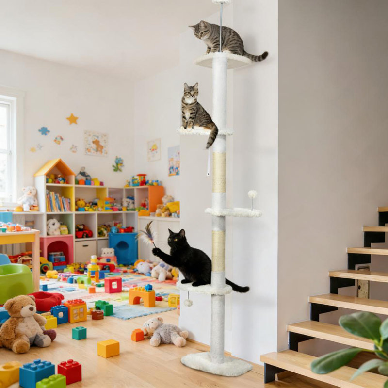 Arbre à chat du sol au plafond
