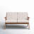 Jose Solid Wood Acacia Outdoor Bench