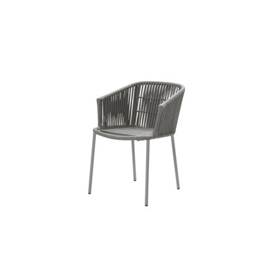 Moments Stacking Patio Dining Armchair with Cushion